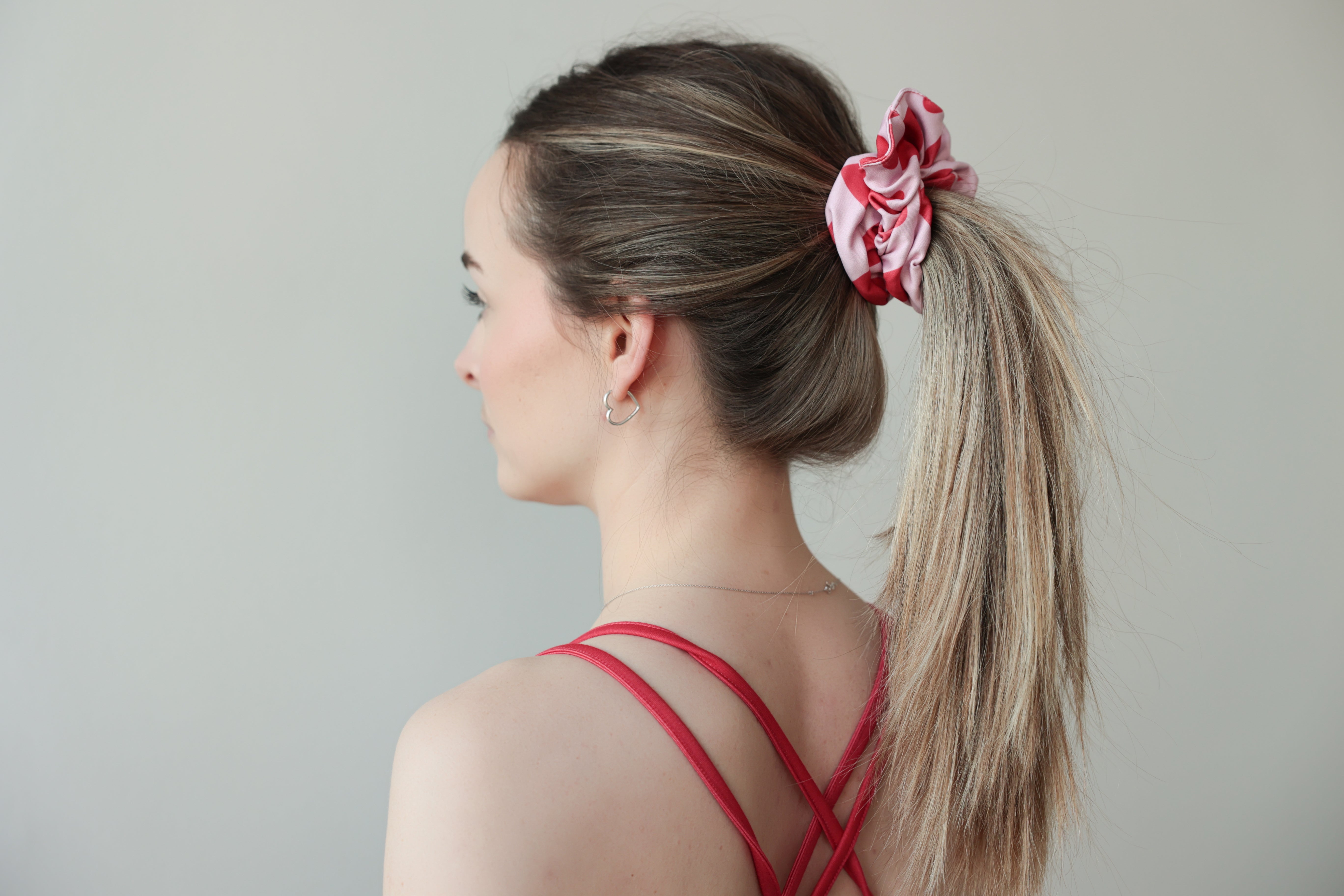 Scrunchie Herzprint